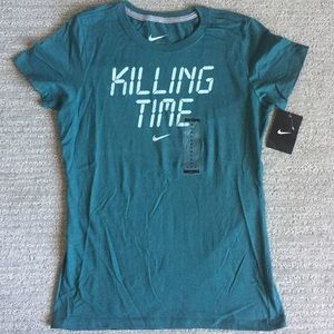 Nike “Killing Time” Athletic Short Sleeve Top